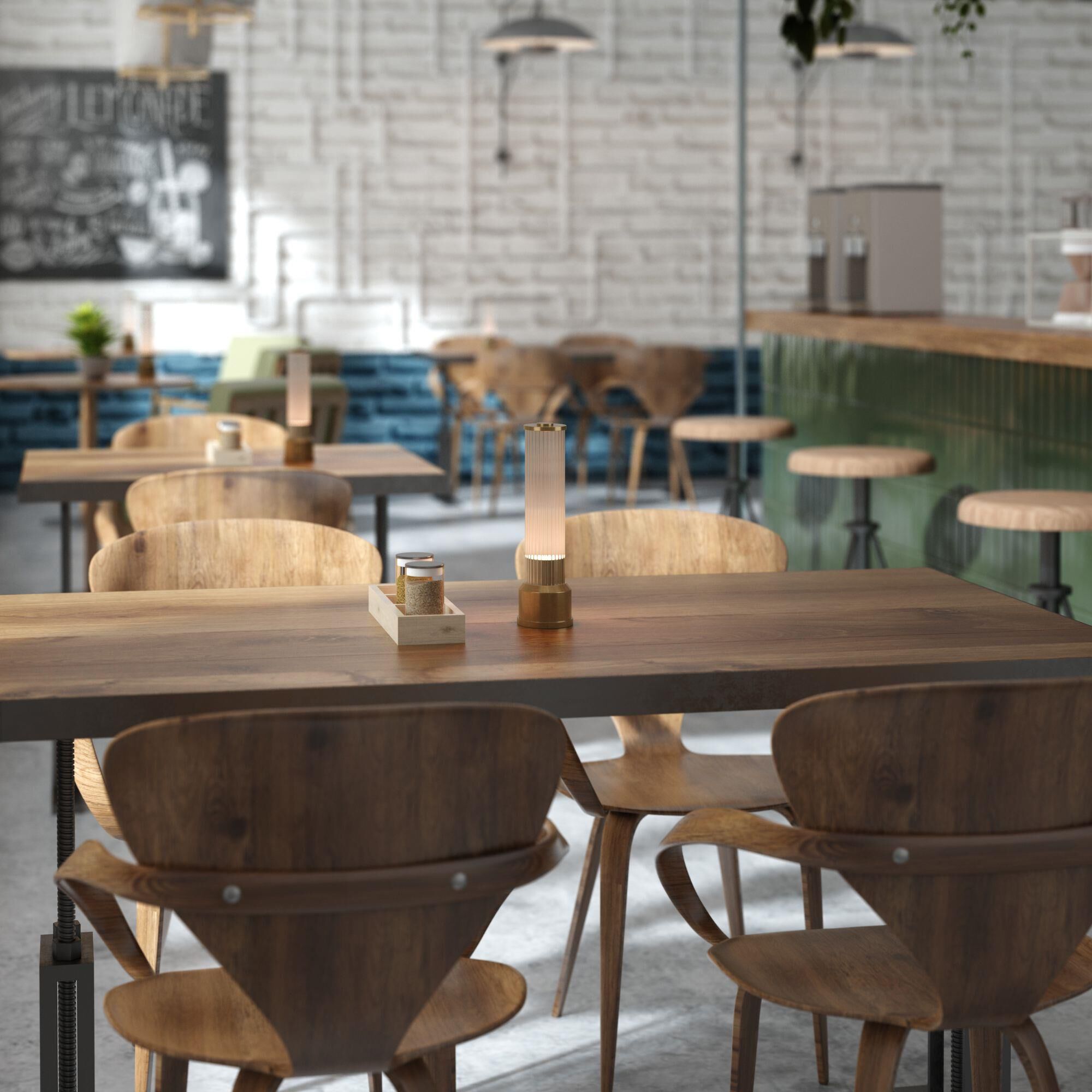 Kibun Candlestick 11 Inch Table Lamp by Bulbrite