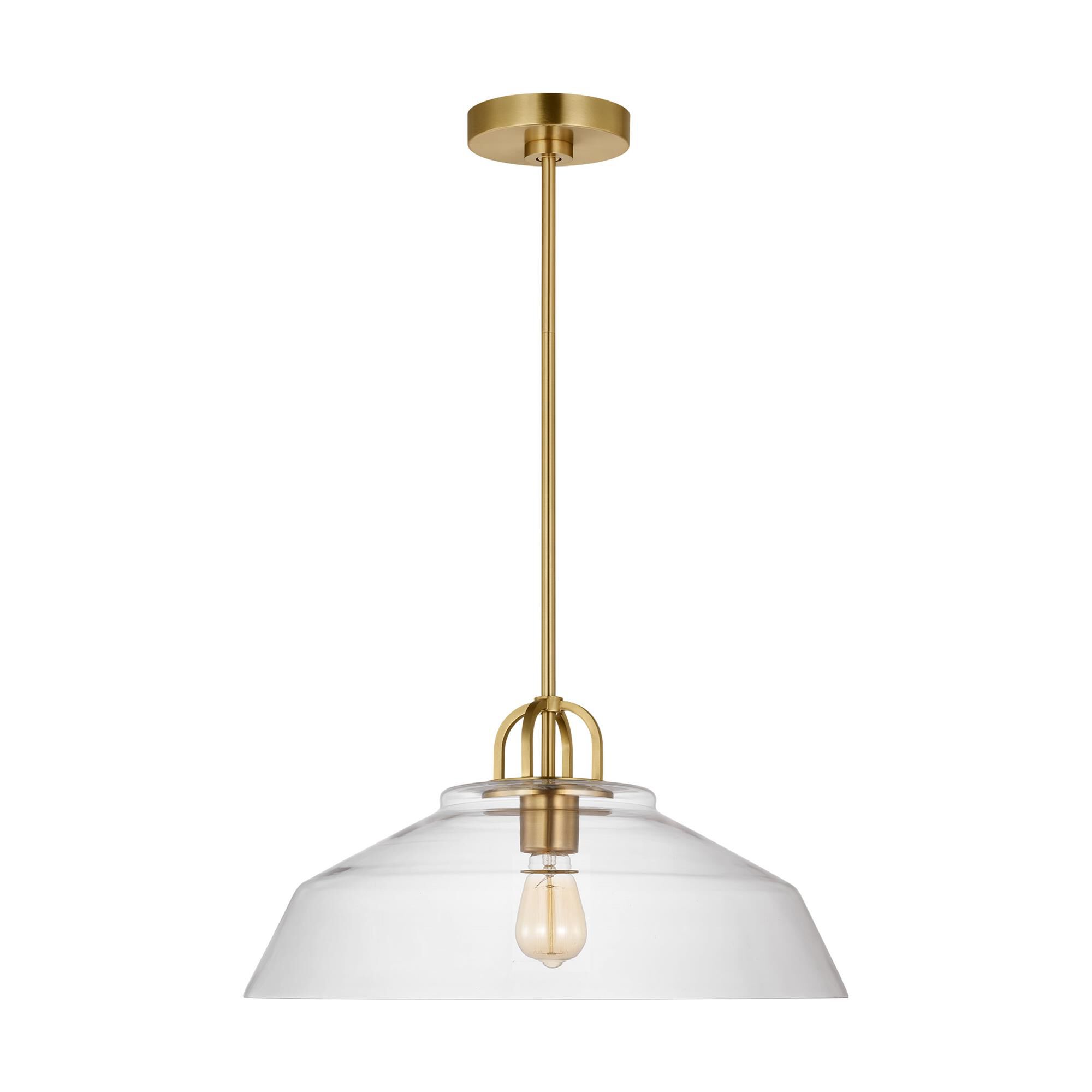 Shown in Satin Brass finish
