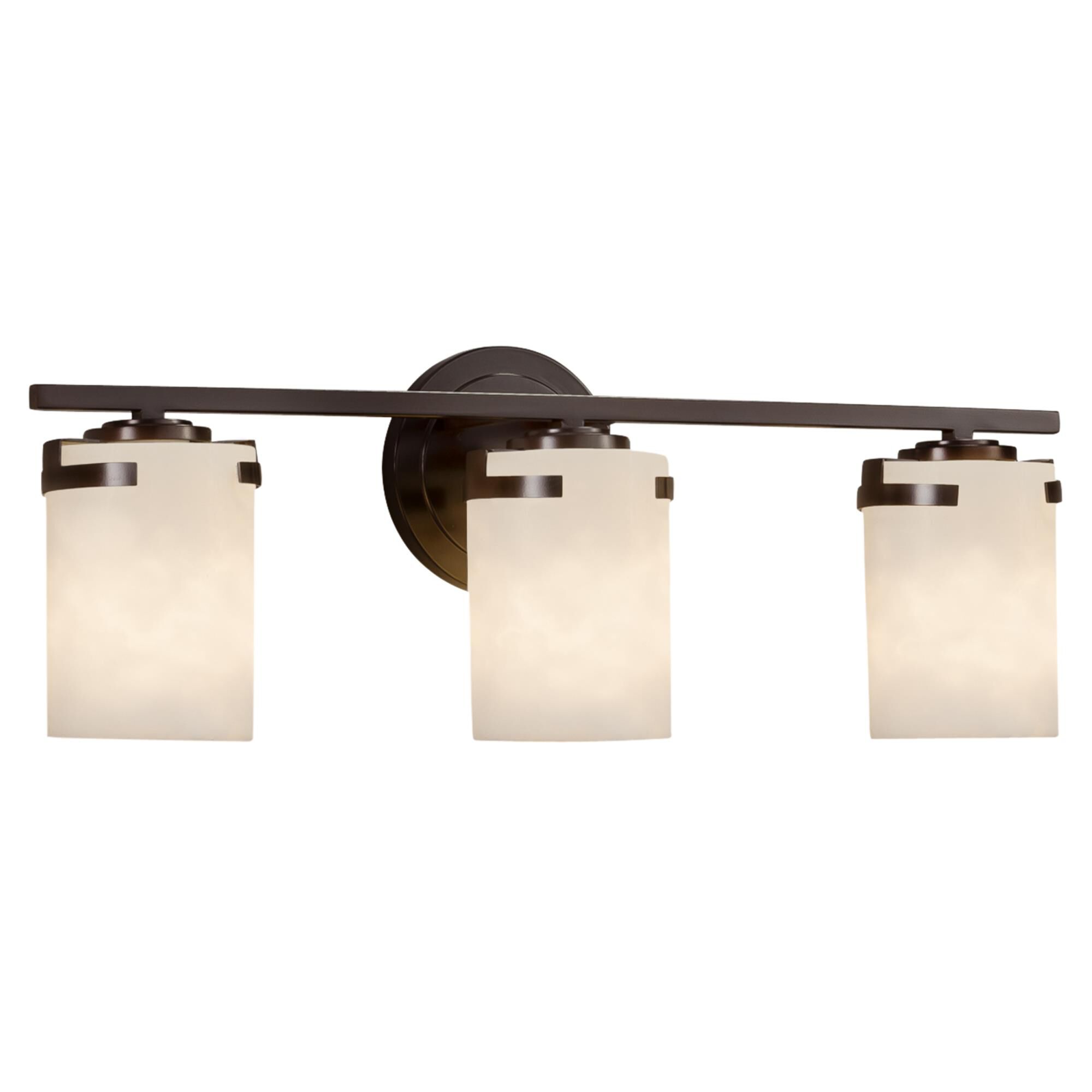 Clouds 22 Inch 3 Light Bath Vanity Light by Justice Design Group - Clearance
