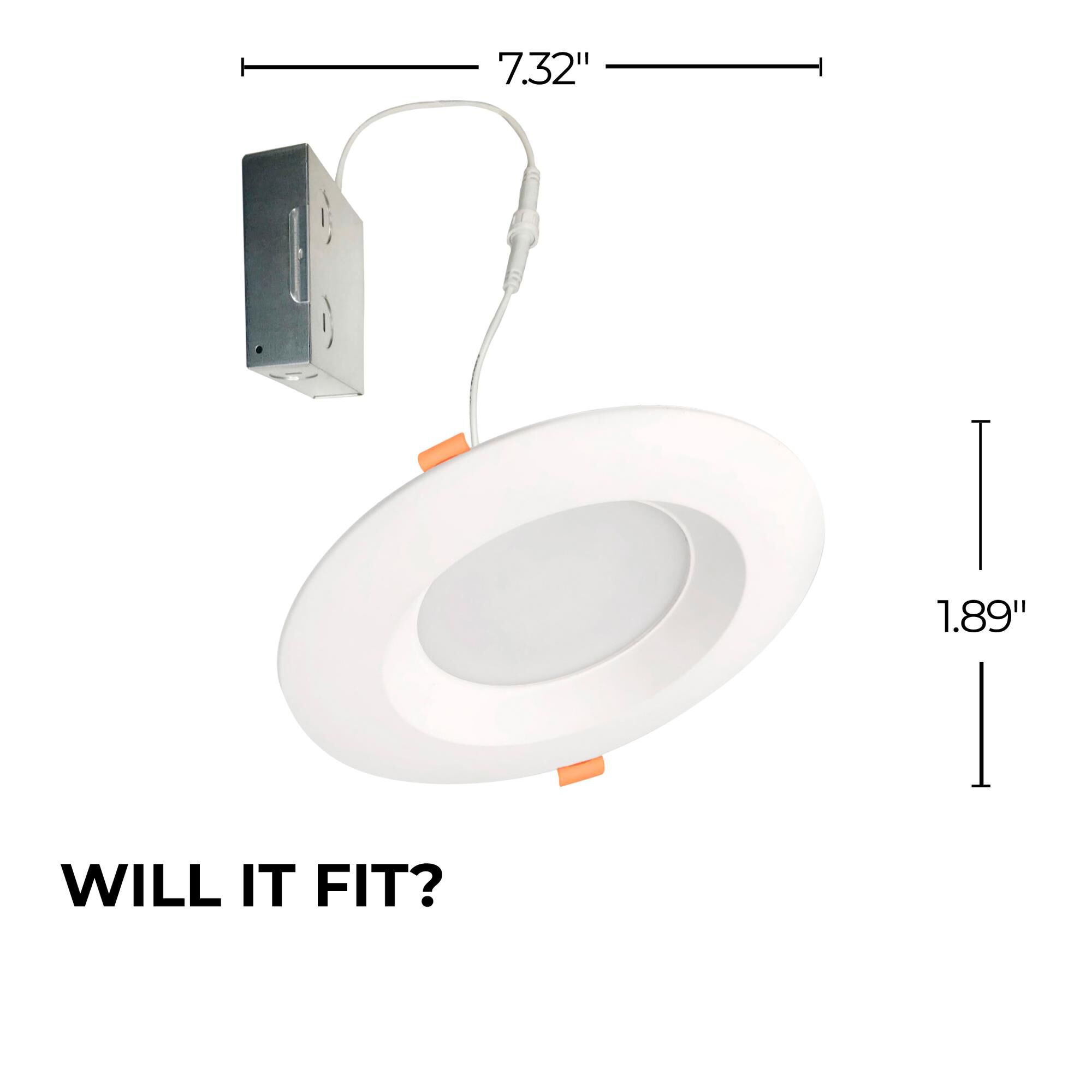 Shown in White finish