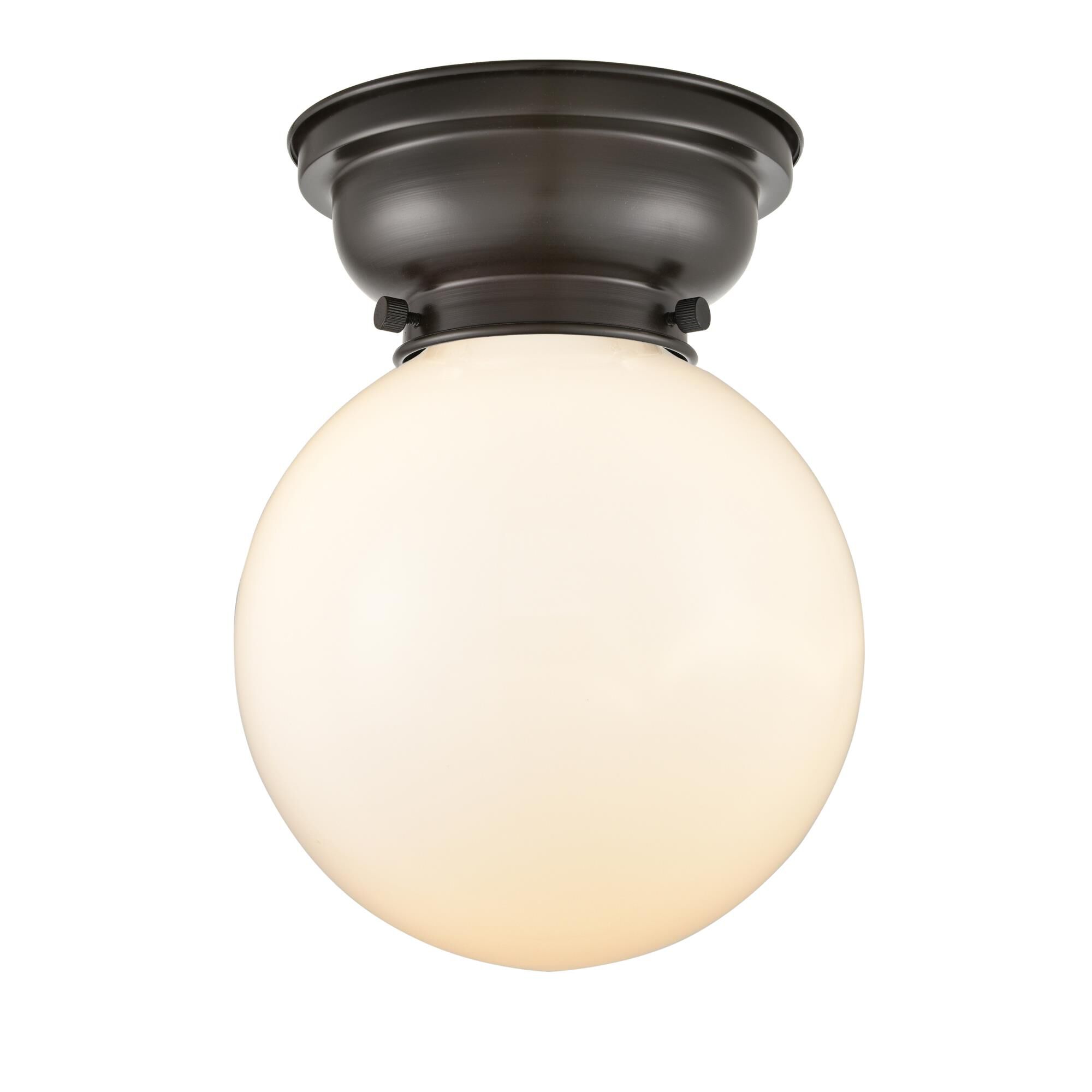 Bruno Marashlian Large Beacon 8 Inch 1 Light Flush Mount by Innovations Lighting