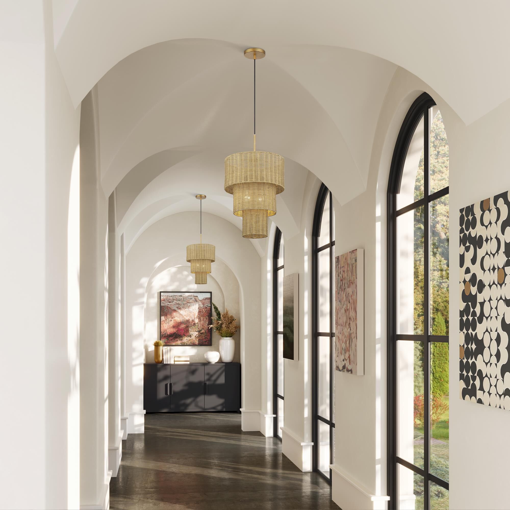 Weavington 14 Inch Large Pendant by Livex Lighting