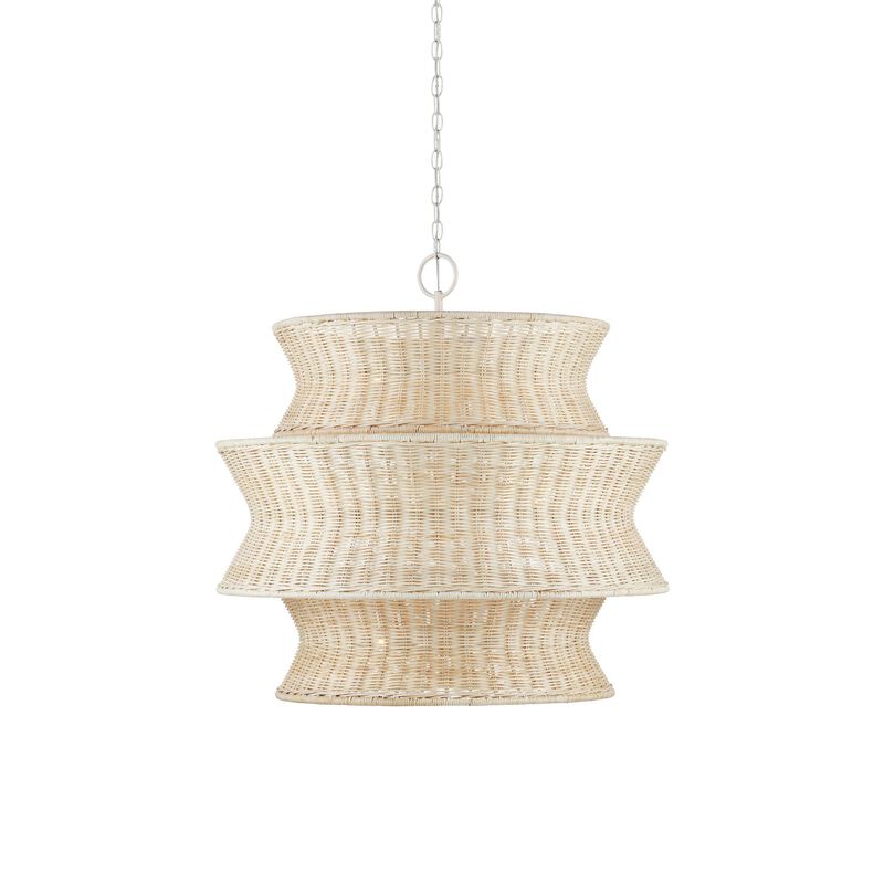 Phebe 32 Inch Chandelier by Currey & Company