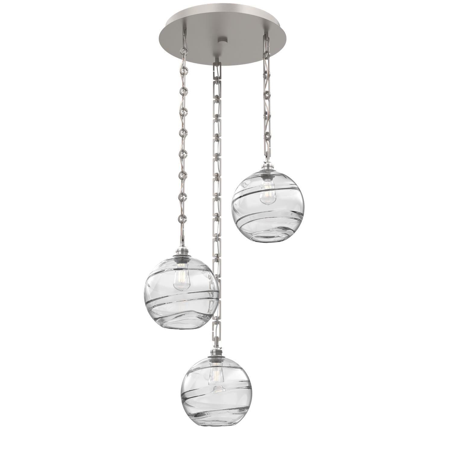 Levi Wilson Terra 21 Inch Multi Light Pendant by Hammerton Studio