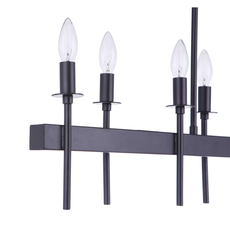 Larrson 38 Inch 8 Light Linear Suspension Light by Craftmade