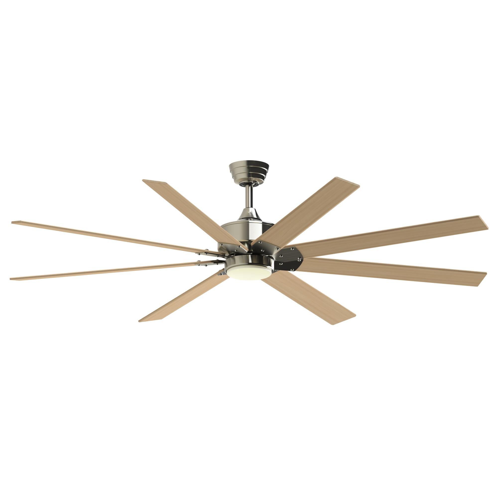 Levon Custom 72 Inch Ceiling Fan with Light Kit by Fanimation