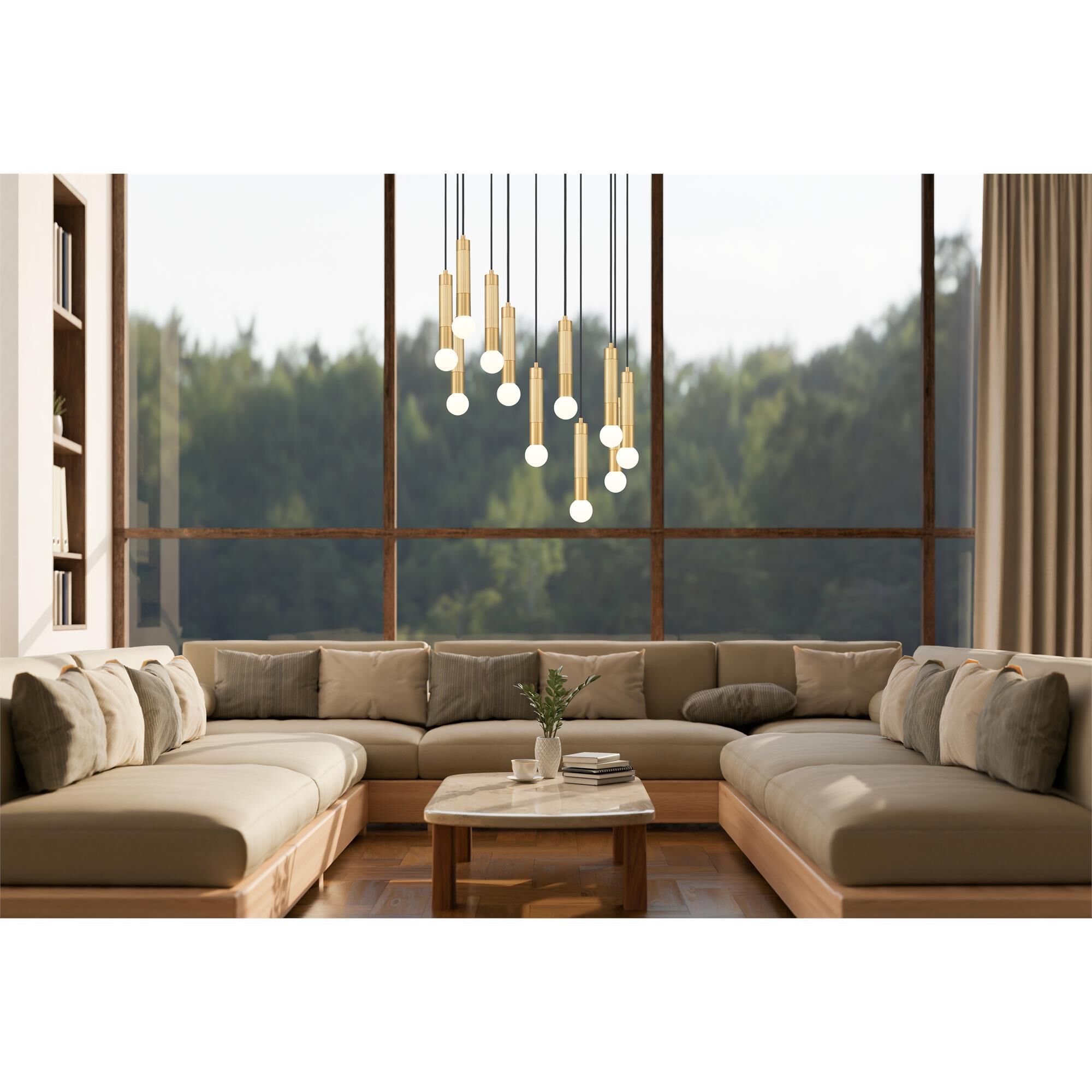 Stari 24 Inch Multi Light Pendant by Z Lite