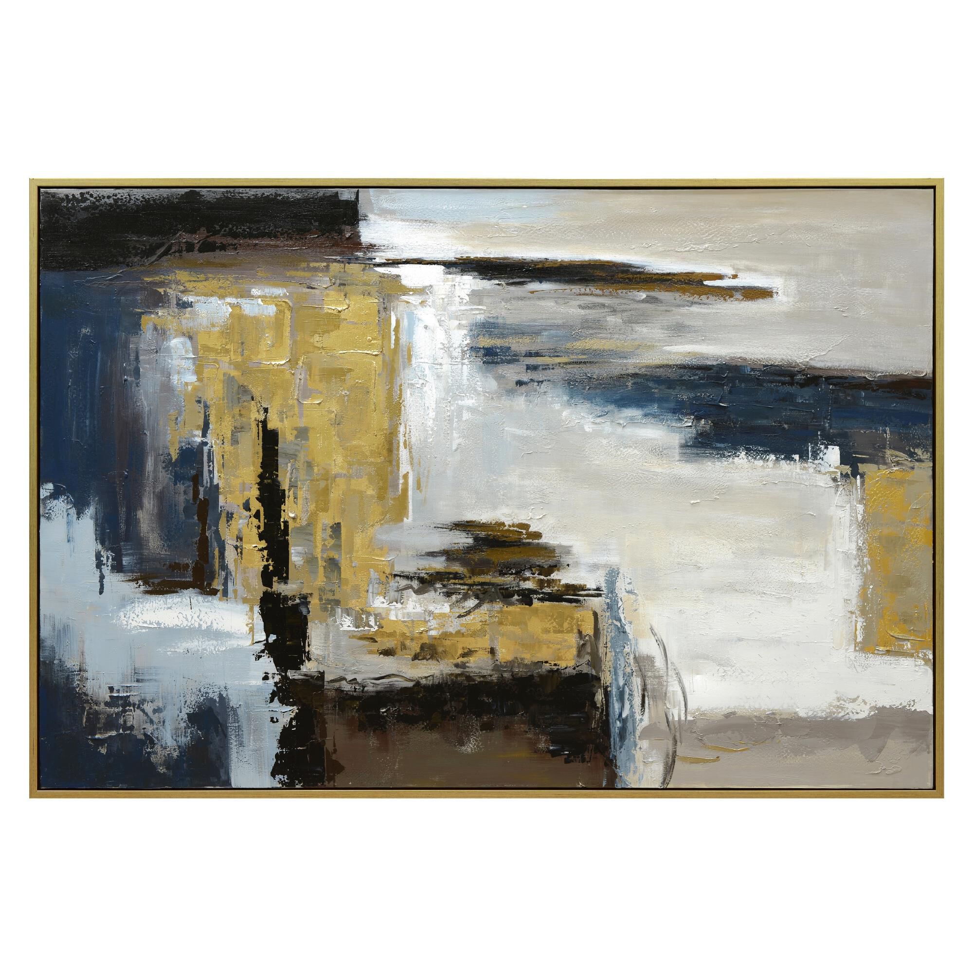 Dallon 74 Inch Painting by Harp and Finial