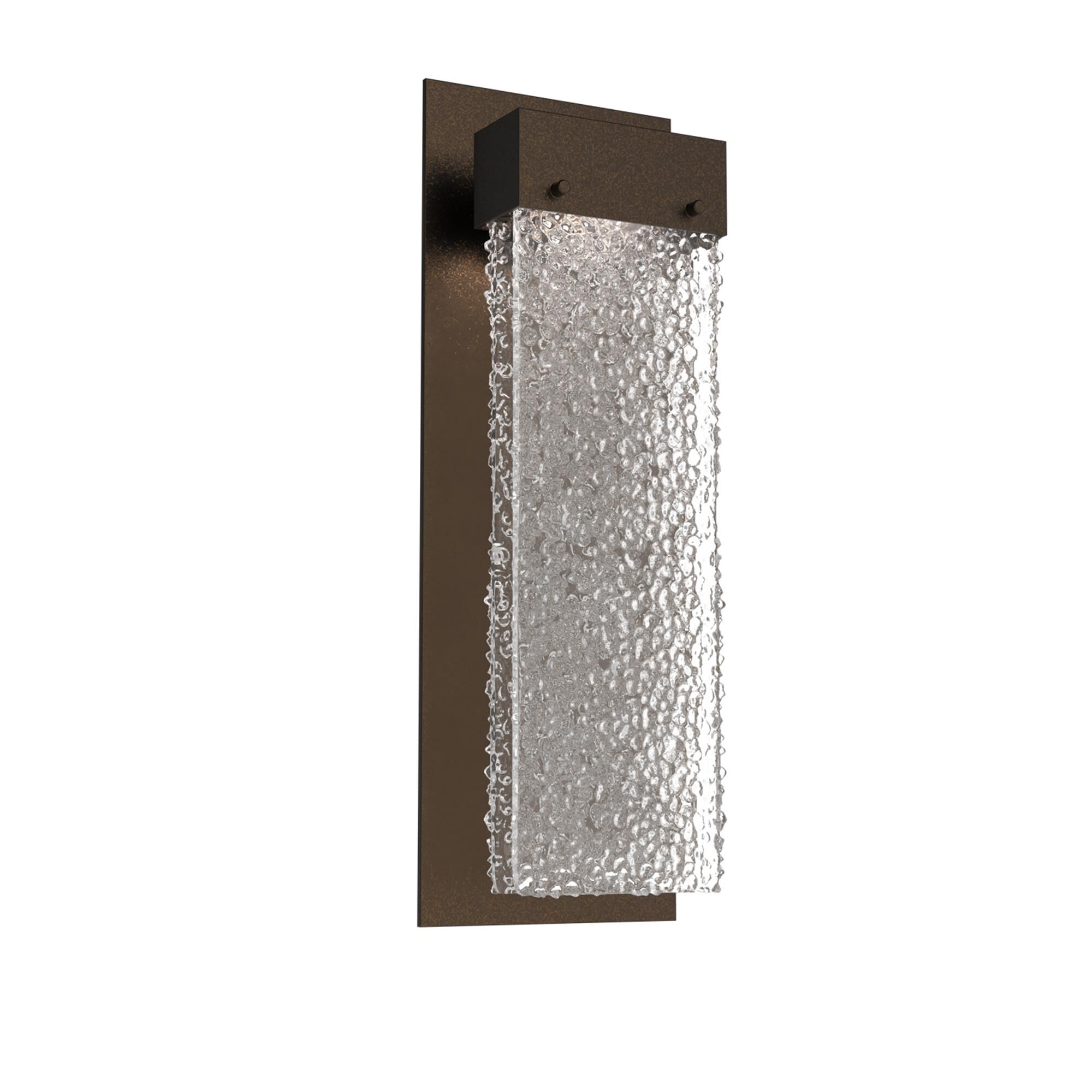Shown in Flat Bronze finish and Clear Rimelight glass