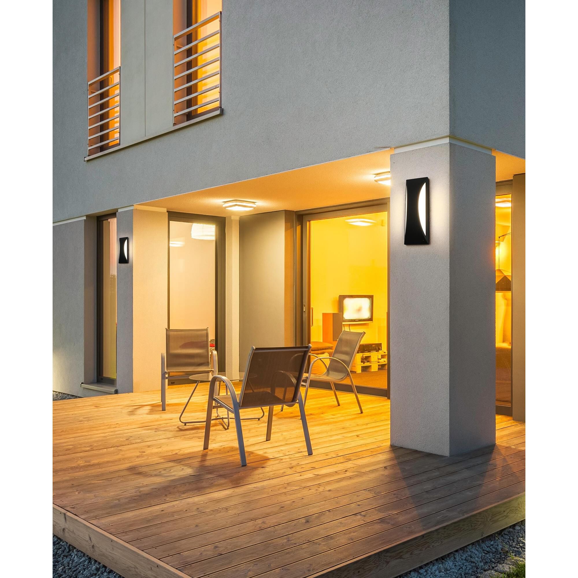 Shown in Black finish