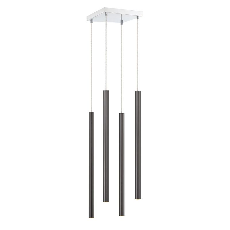 Forest 9 Inch 4 Light LED Linear Suspension Light by Z-Lite