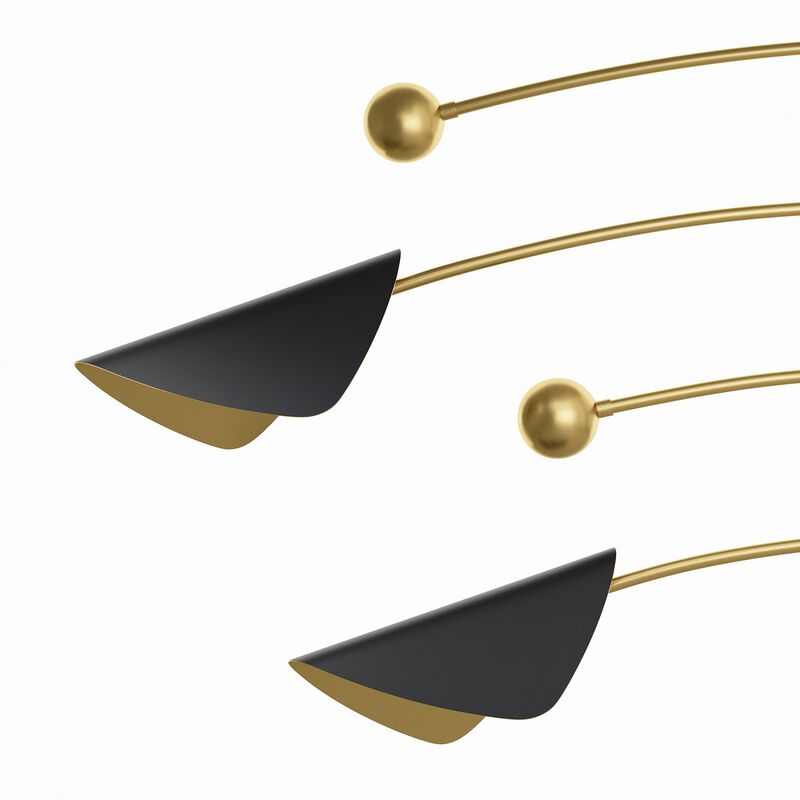 Eclipse Large Linear Chandelier by Regina Andrew