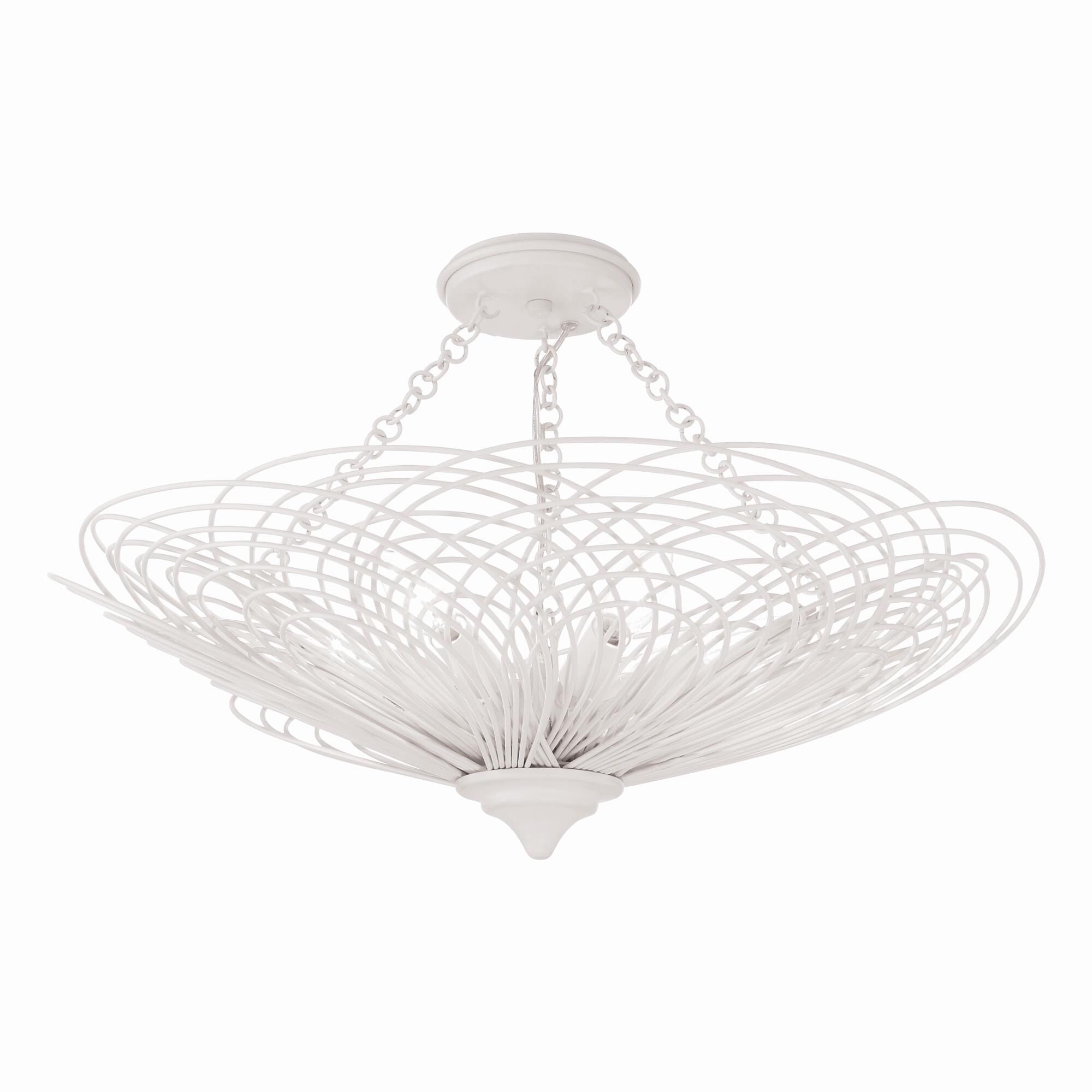 Doral Semi Flush Mount by Crystorama