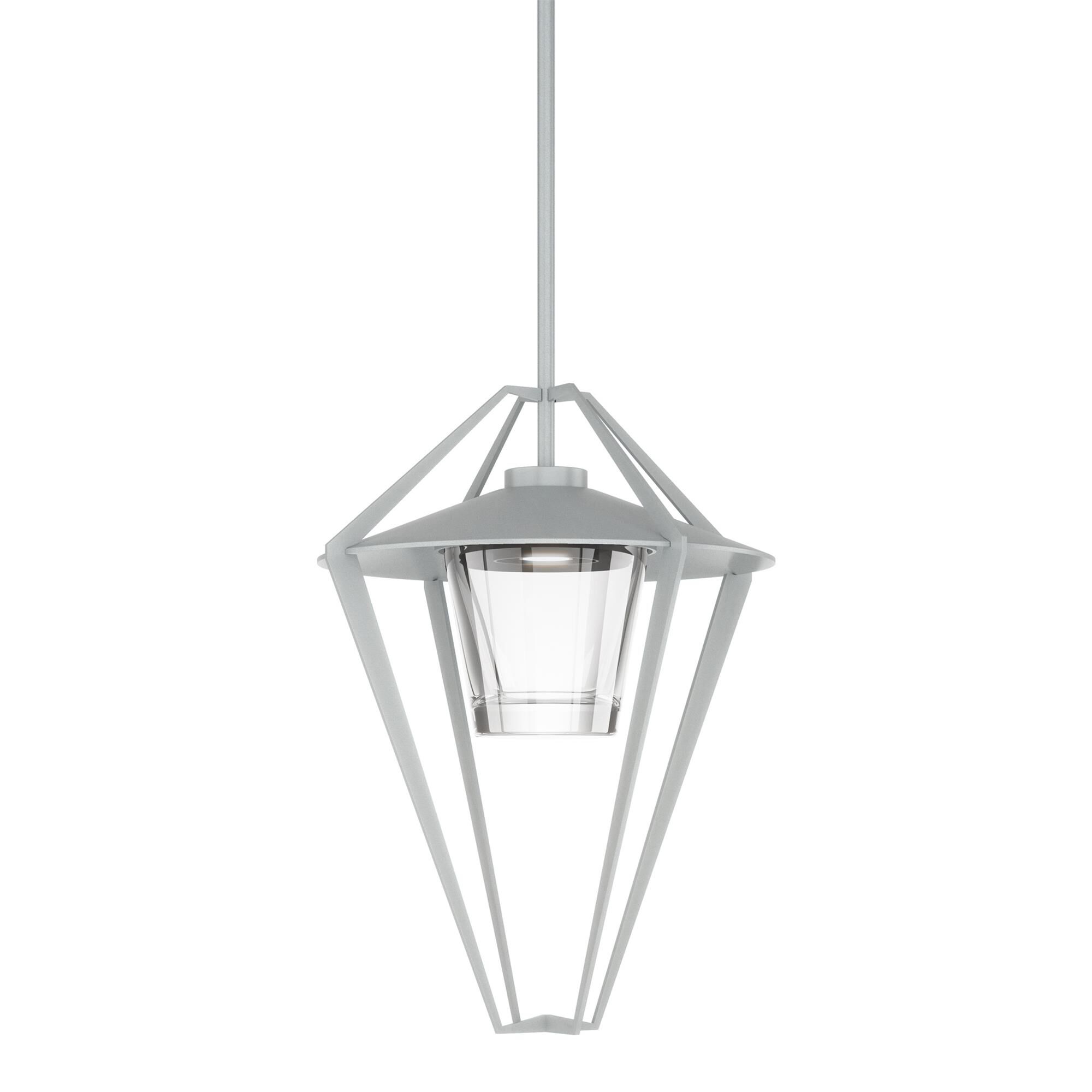 Shown in Coastal Burnished Steel finish and Clear glass