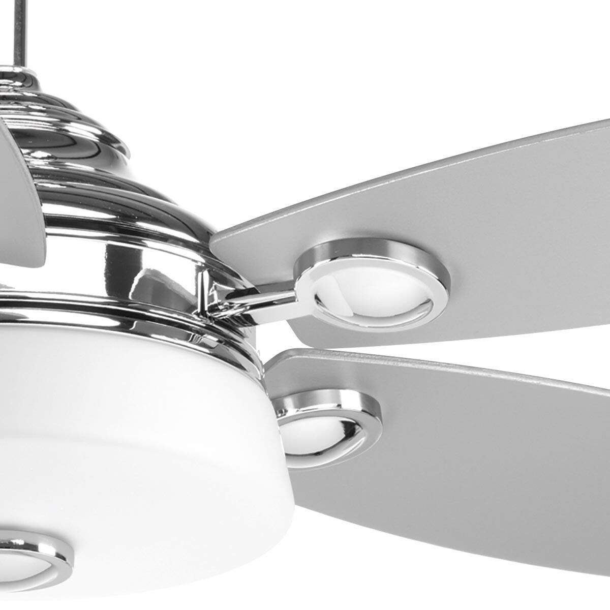 Graceful 54 Inch Ceiling Fan with Light Kit by Progress Lighting