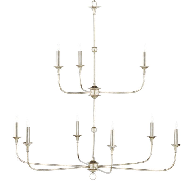Nottaway Large Chandelier by Currey & Company