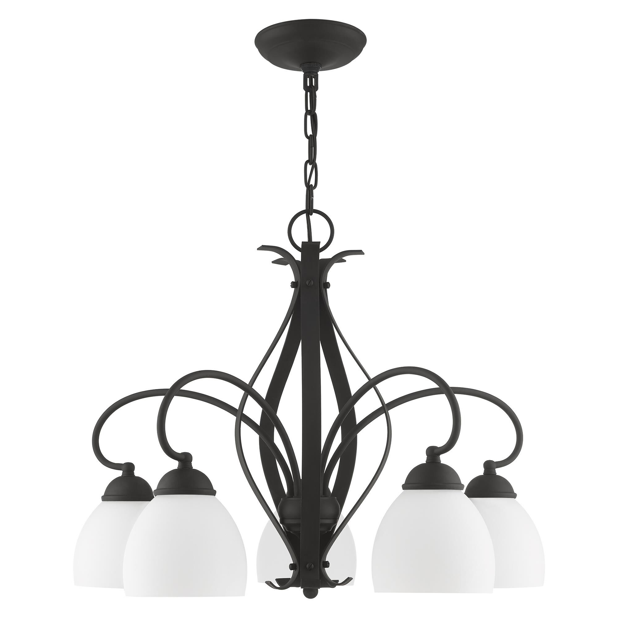 Brookside 26 Inch 5 Light Chandelier by Livex Lighting
