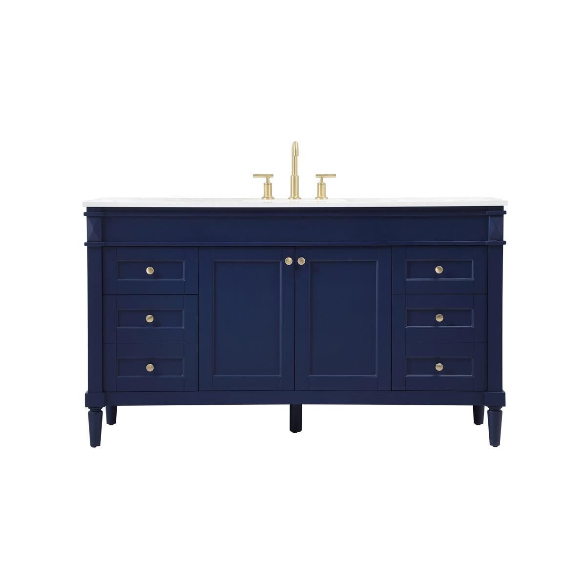 Shown in Blue finish
