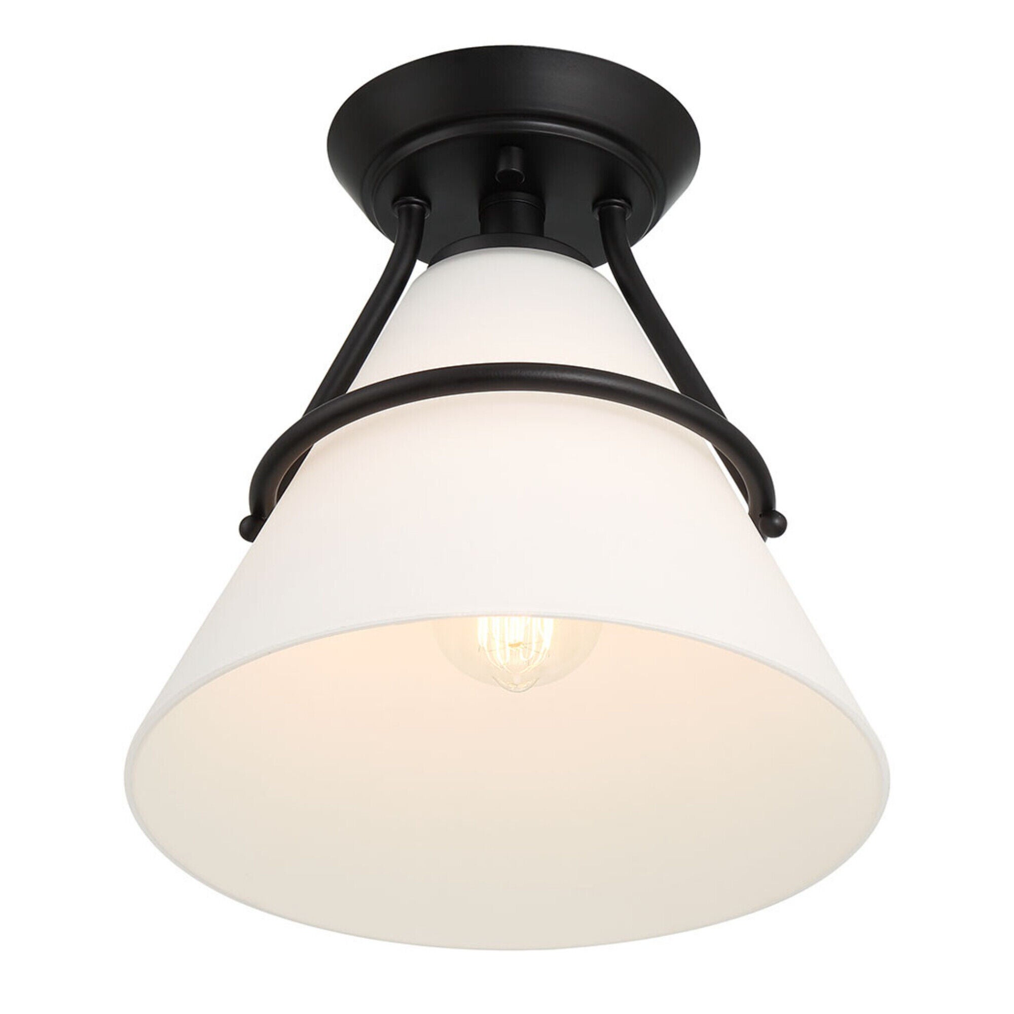 10 Inch Semi Flush Mount,