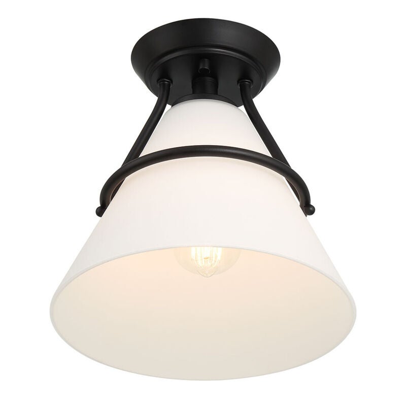 10 Inch Semi Flush Mount by Meridian Lighting