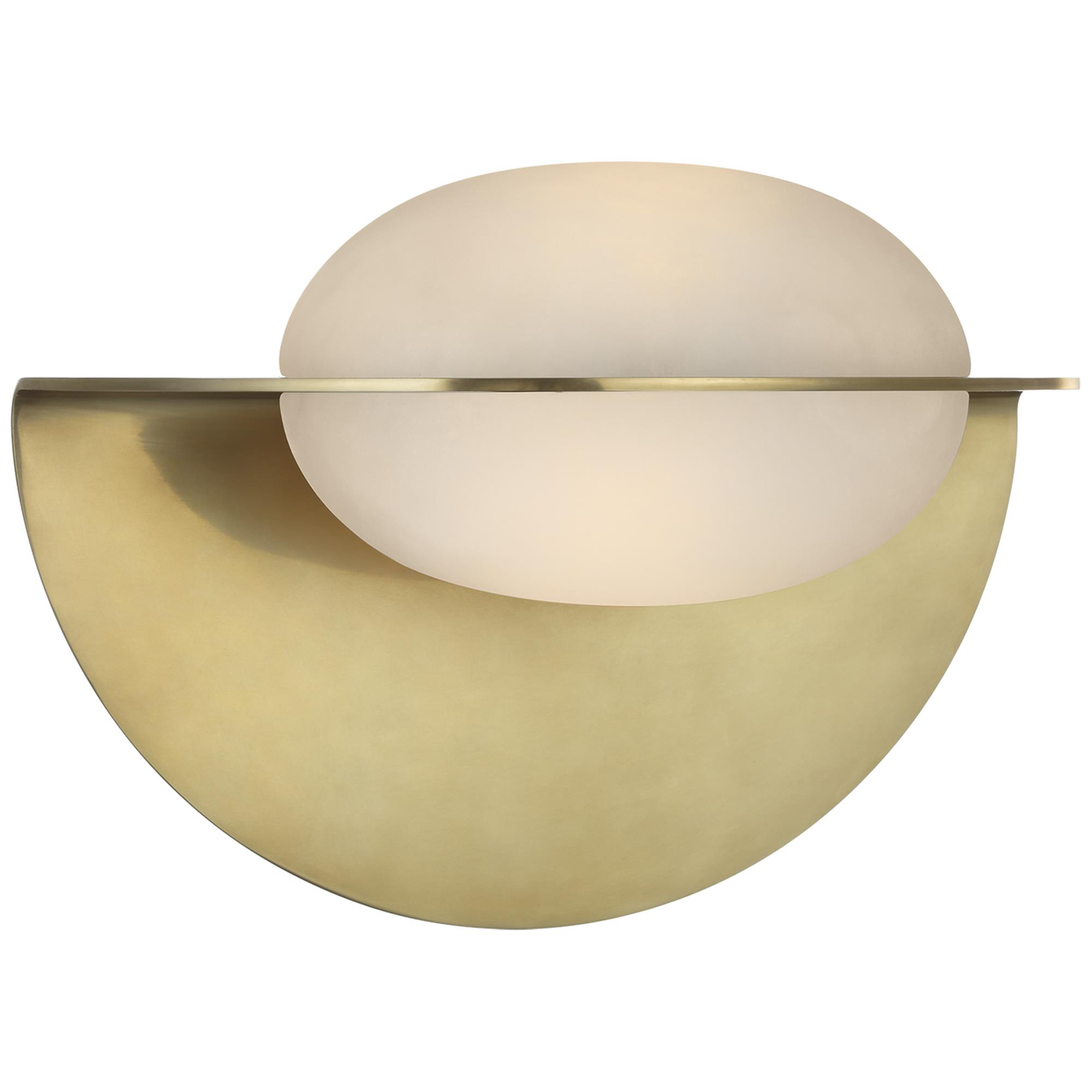 Shown in Antique-Burnished Brass finish
