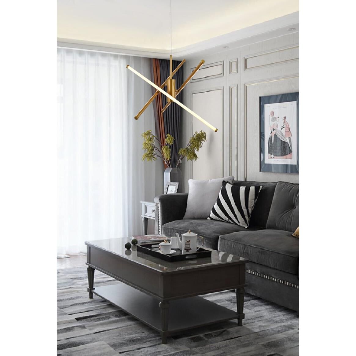 Shown in Gold finish