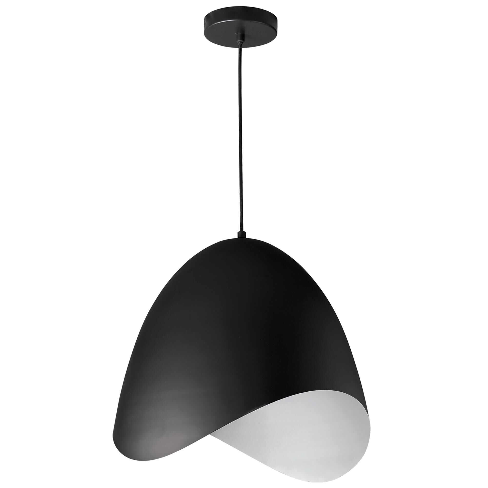 Shown in Black finish
