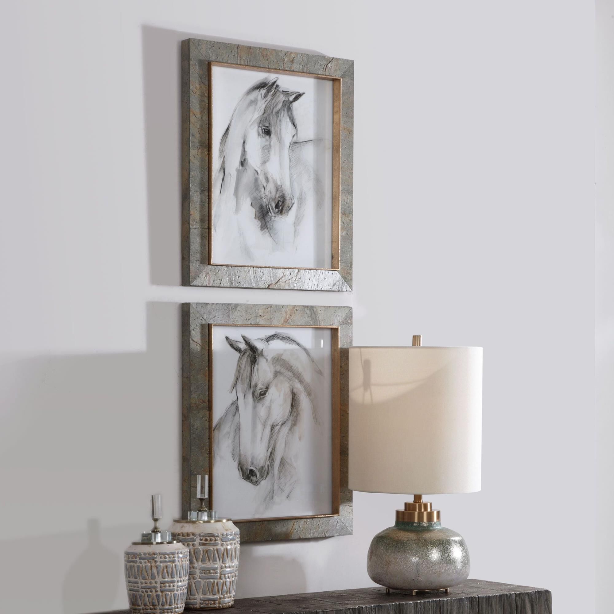 Equestrian Watercolor Print by Uttermost