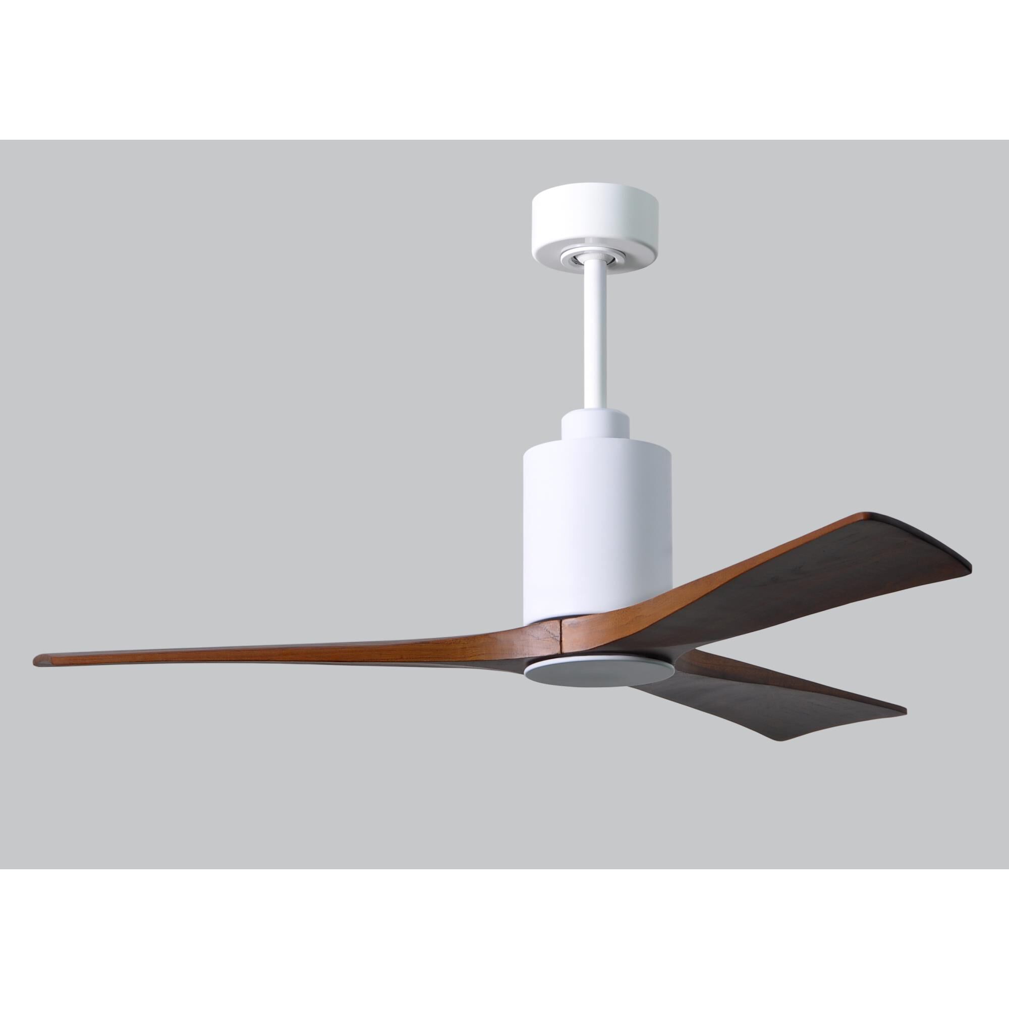 Patricia 52 Inch Ceiling Fan with Light Kit by Matthews Fan Company