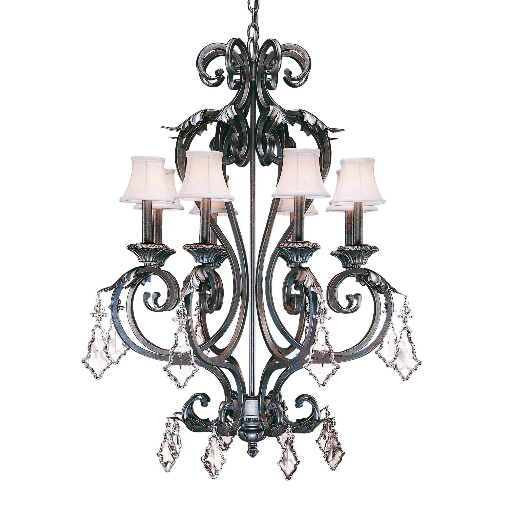 Josephine 28 Inch 2 Light Chandelier by Meyda Lighting