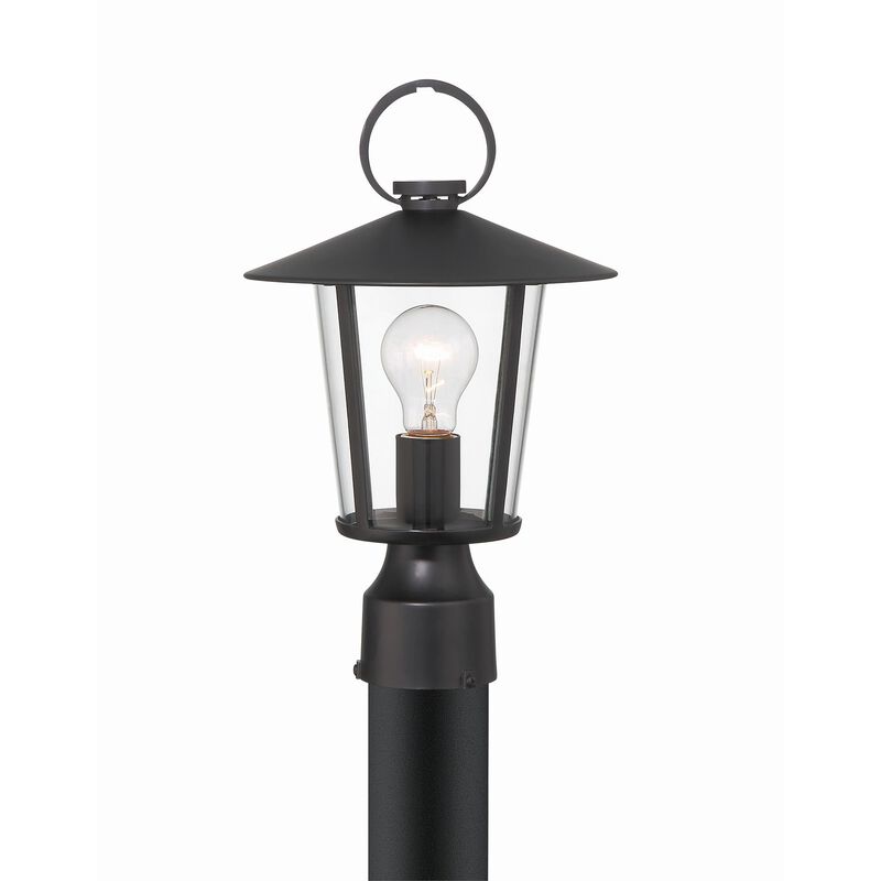 Crystorama Andover 14 Inch Tall Outdoor Post Lamp