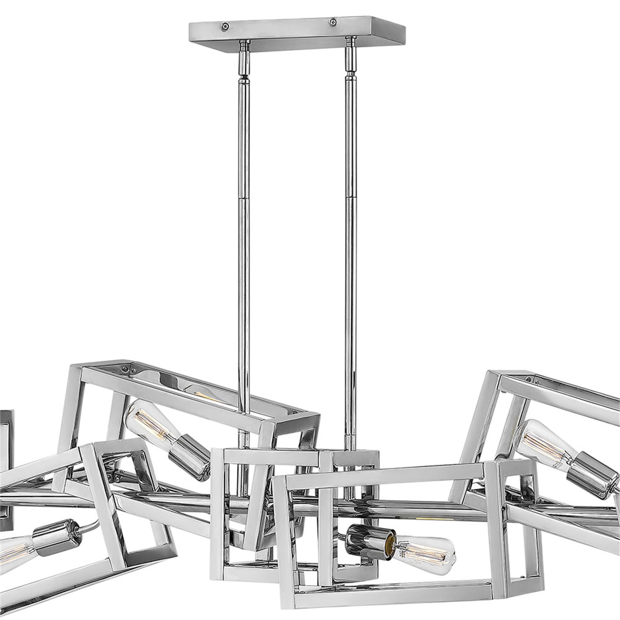 Ensemble Large Linear Chandelier,