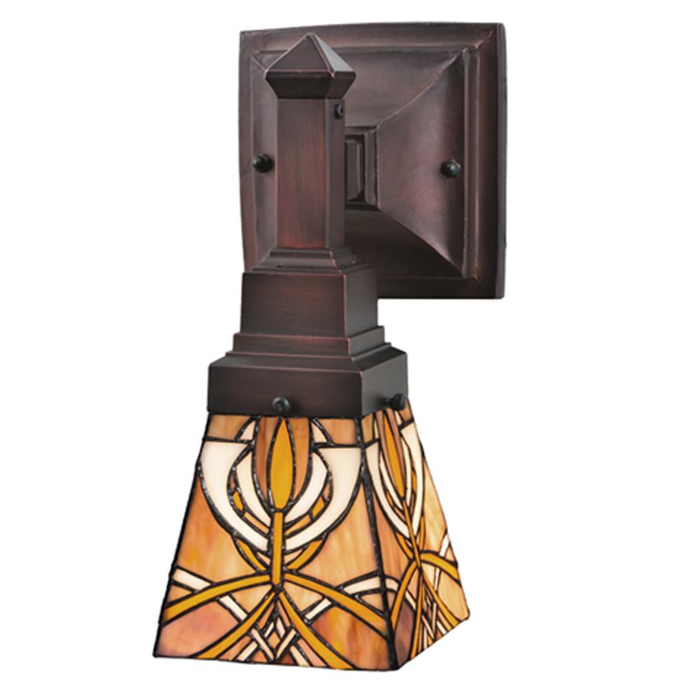 Glasgow Bungalow 11 Inch Wall Sconce by Meyda Lighting