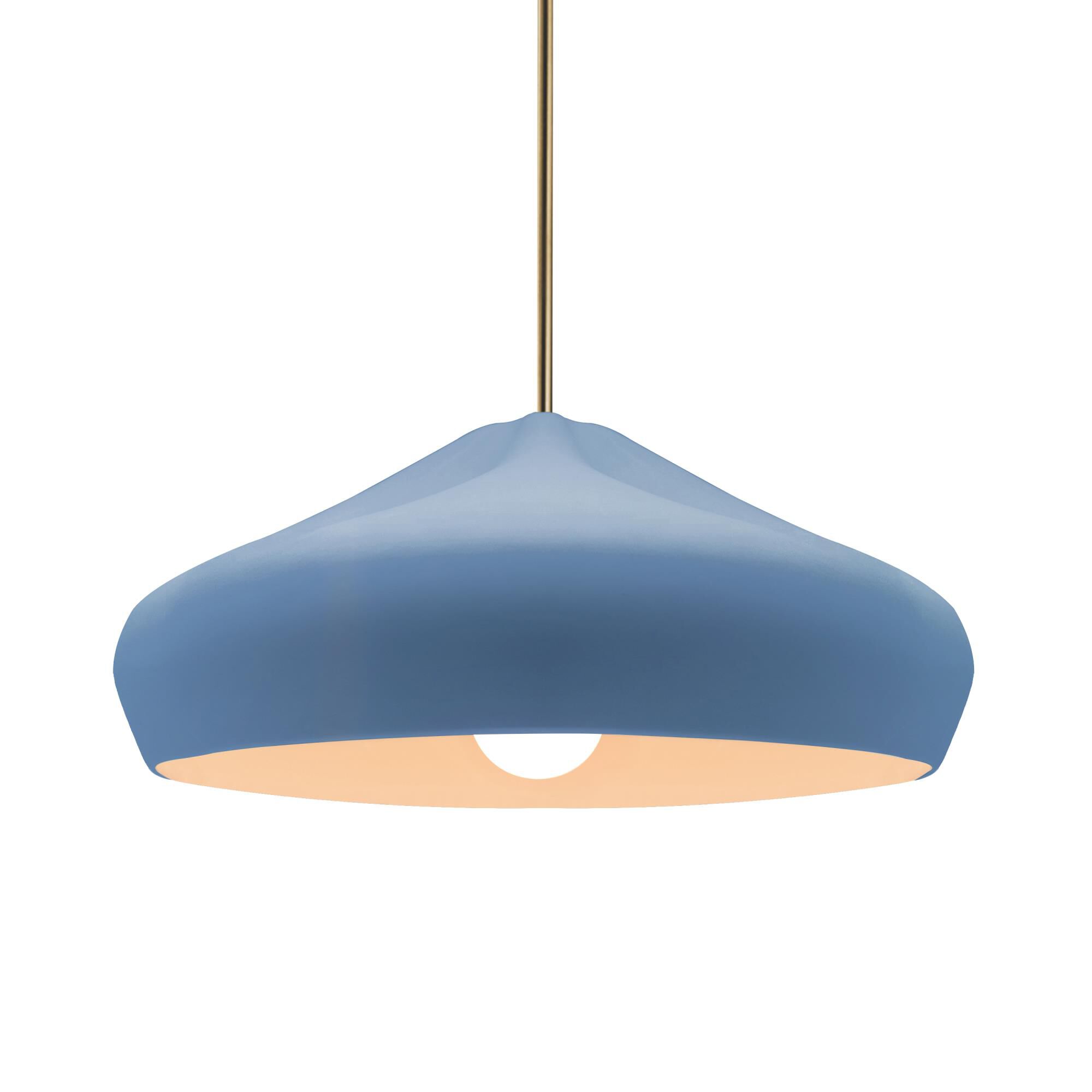 Radiance Crease 15 Inch Large Pendant by Justice Design Group