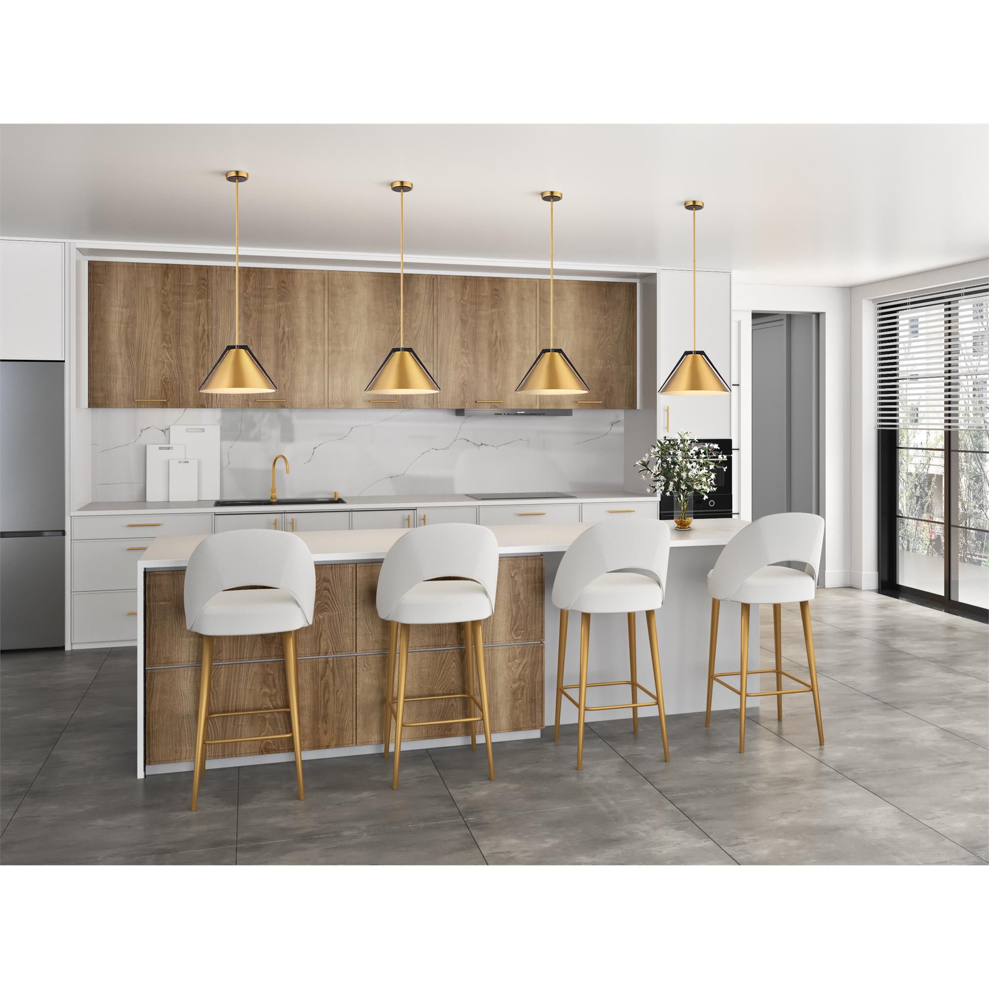Kevin Kraemer Baltic 15 Inch Large Pendant,