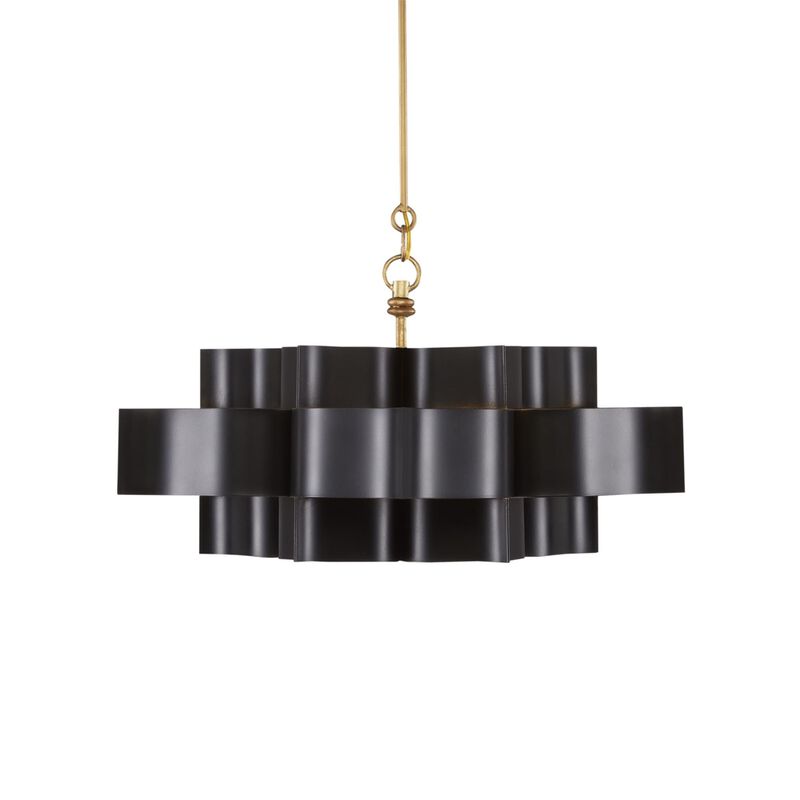 Grand Lotus 20 Inch Mini Chandelier by Currey and Company