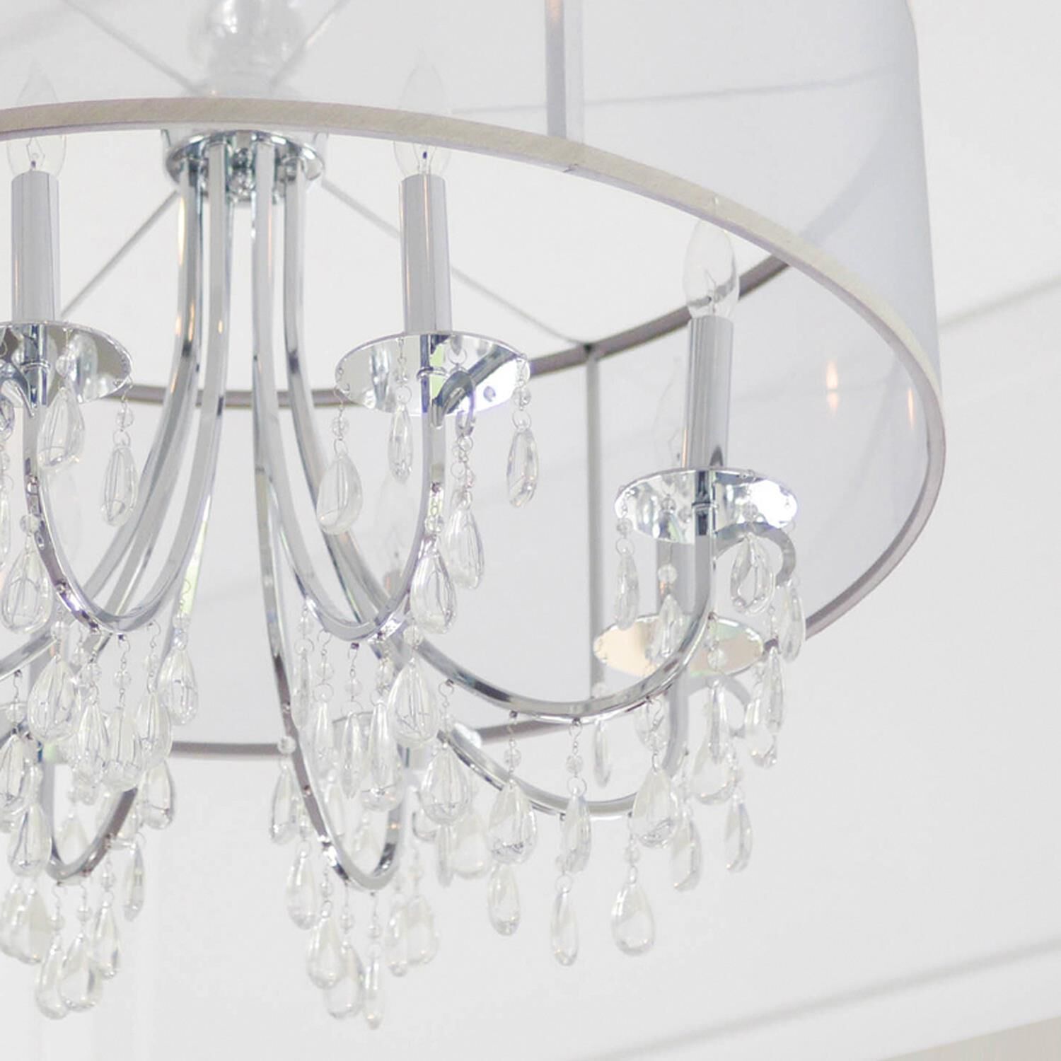 Hampton 32 Inch 8 Light Chandelier by Crystorama
