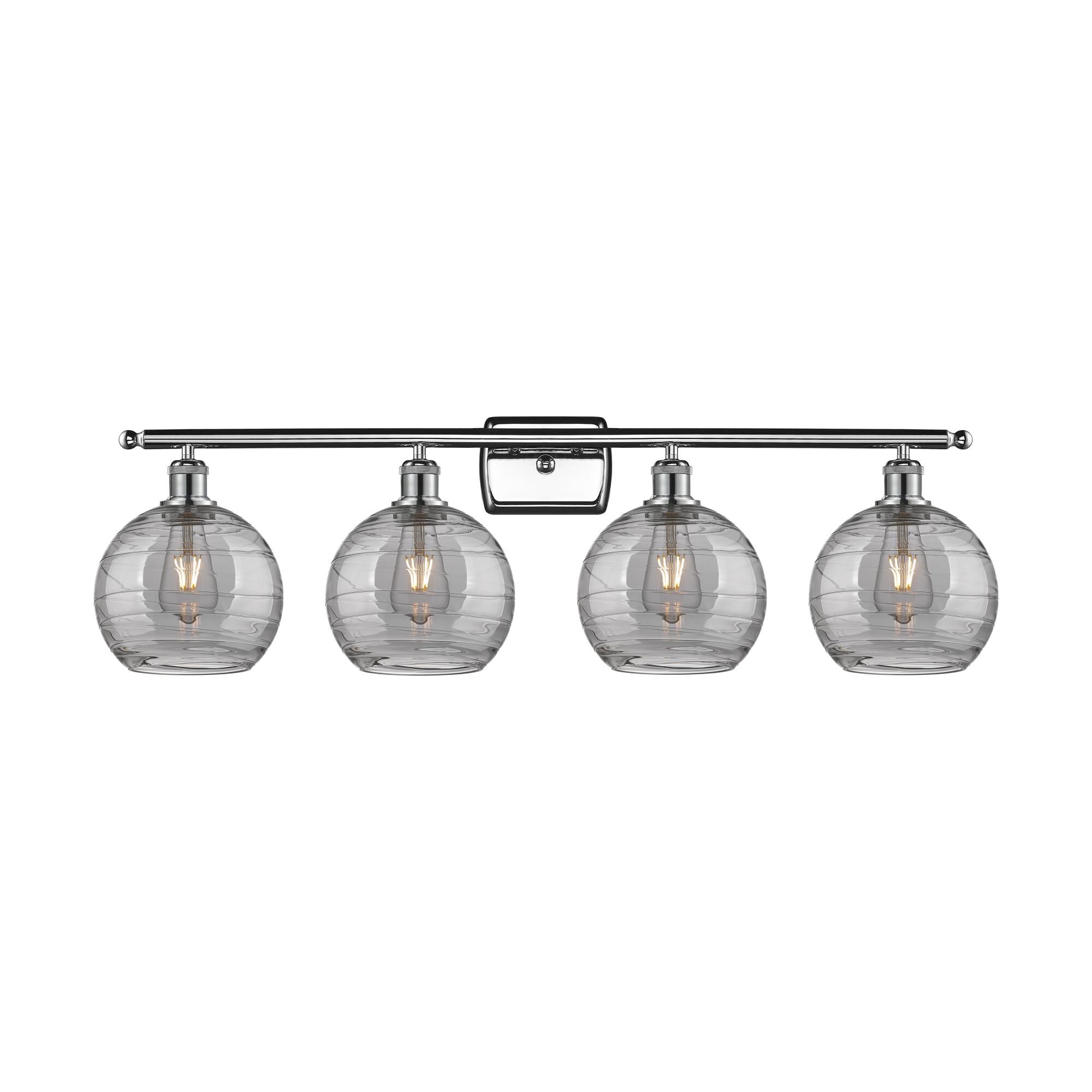 Bruno Marashlian Athens Deco Swirl 38 Inch Bath Vanity Light by Innovations Lighting