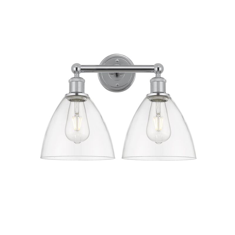 Bruno Marashlian Bristol Glass 16 Inch 2 Light Bath Vanity Light by Innovations Lighting