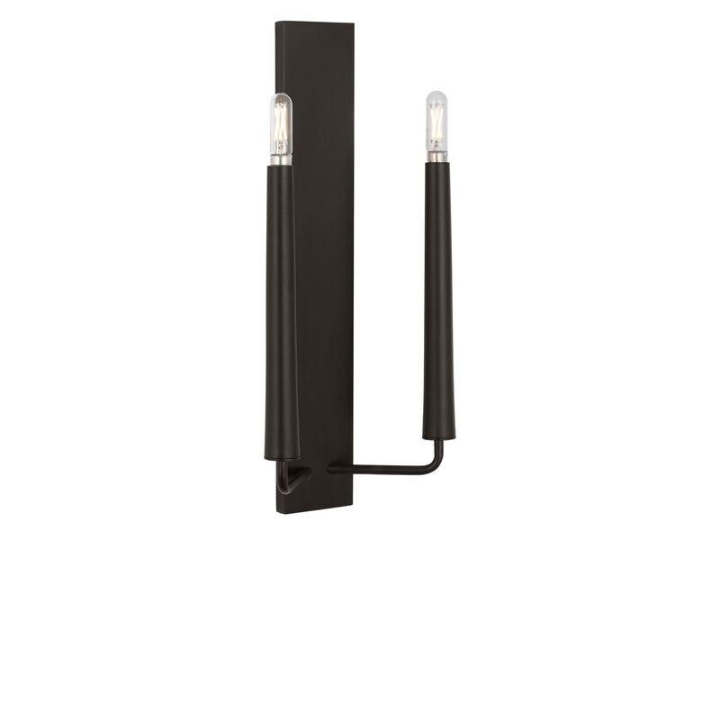 Ellen DeGeneres Lois 18 Inch 2 Light Wall Sconce by Visual Comfort Studio