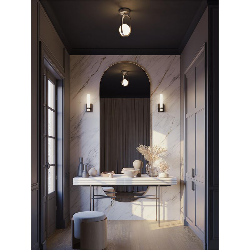 Milan 7 Inch Semi Flush Mount by AFX Lighting