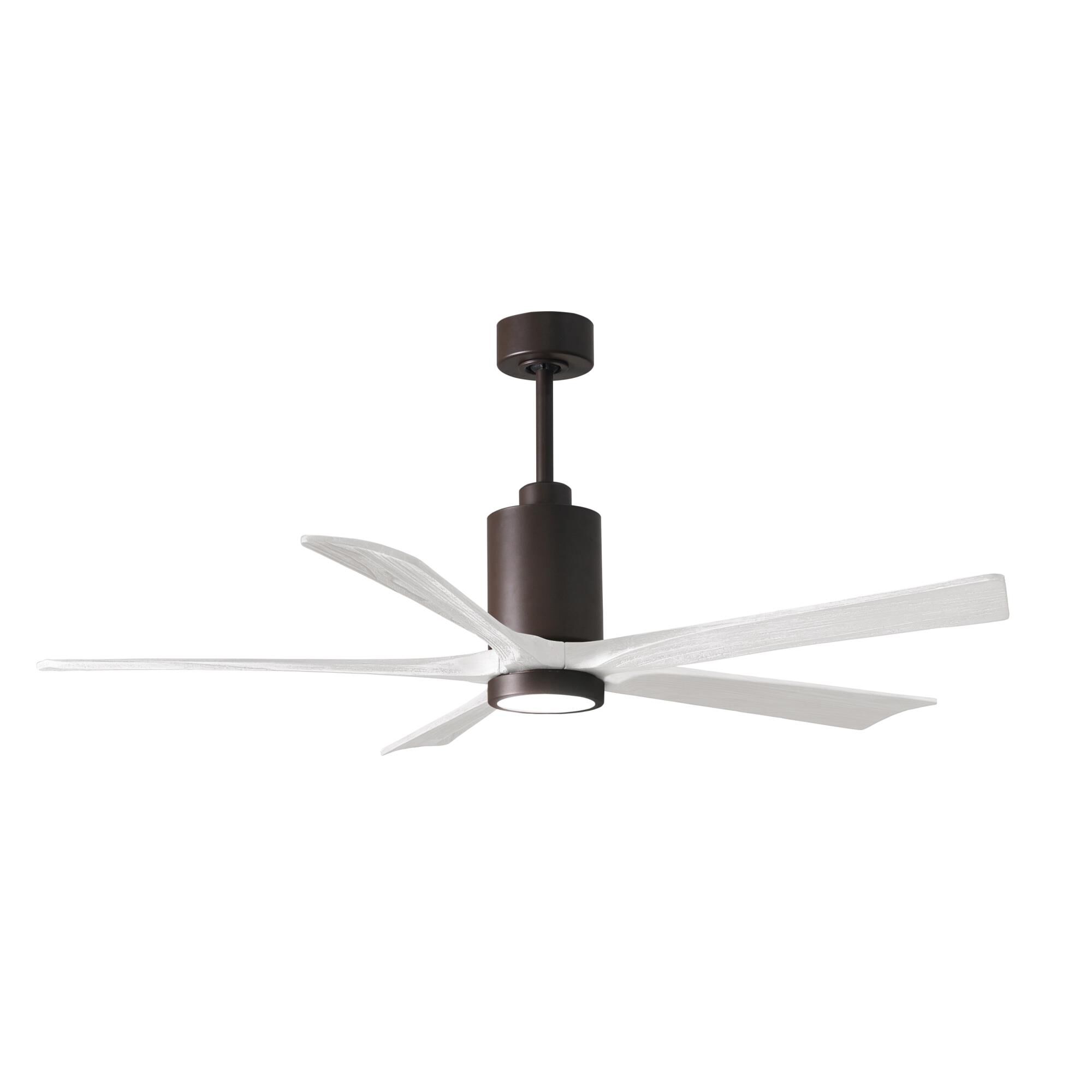 Patricia 60 Inch Ceiling Fan with Light Kit by Matthews Fan Company