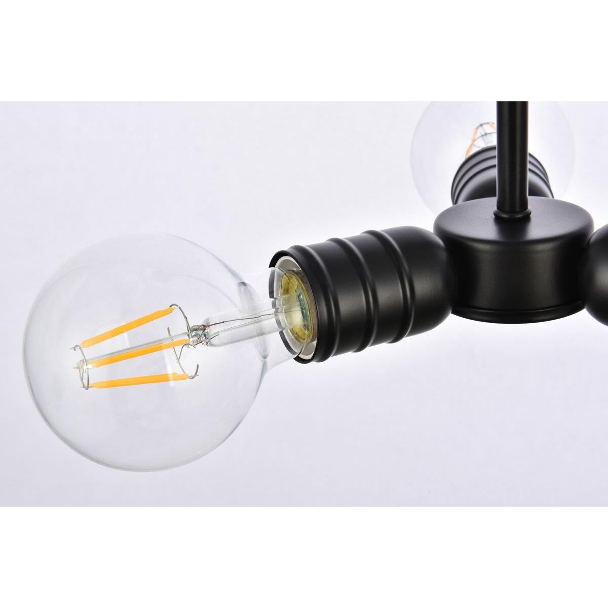 Reyes 7 Inch Mini Pendant by Elegant Lighting