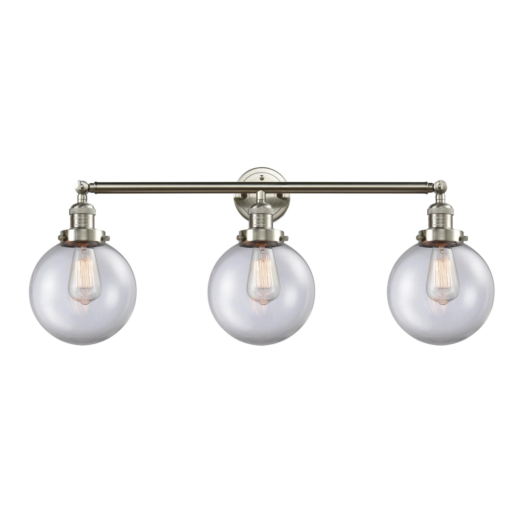 Bruno Marashlian Large Beacon 32 Inch 3 Light Bath Vanity Light by Innovations Lighting