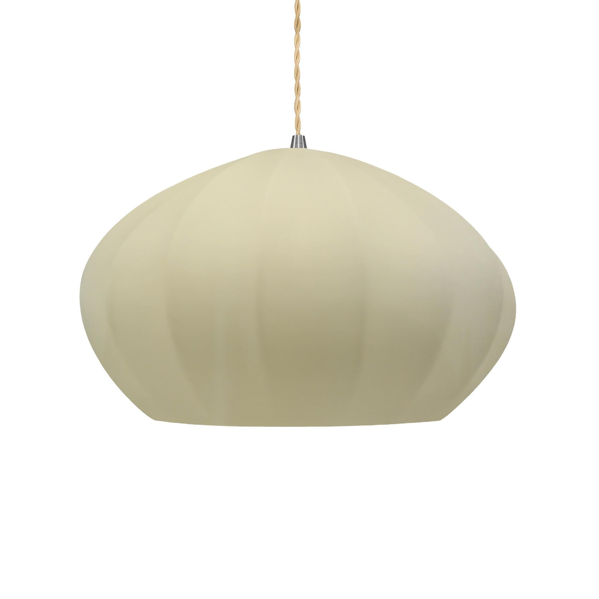 Fluted 13 Inch Large Pendant by Justice Design Group