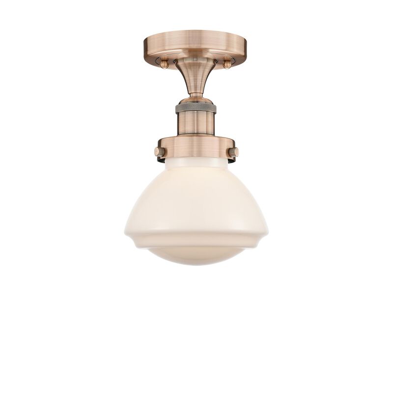 Bruno Marashlian Olean 7 Inch Semi Flush Mount by Innovations Lighting