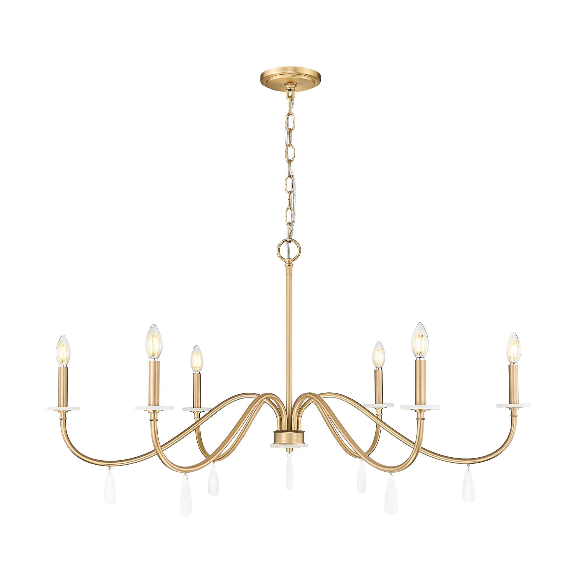 Toussant 45 Inch Chandelier by Z-lite