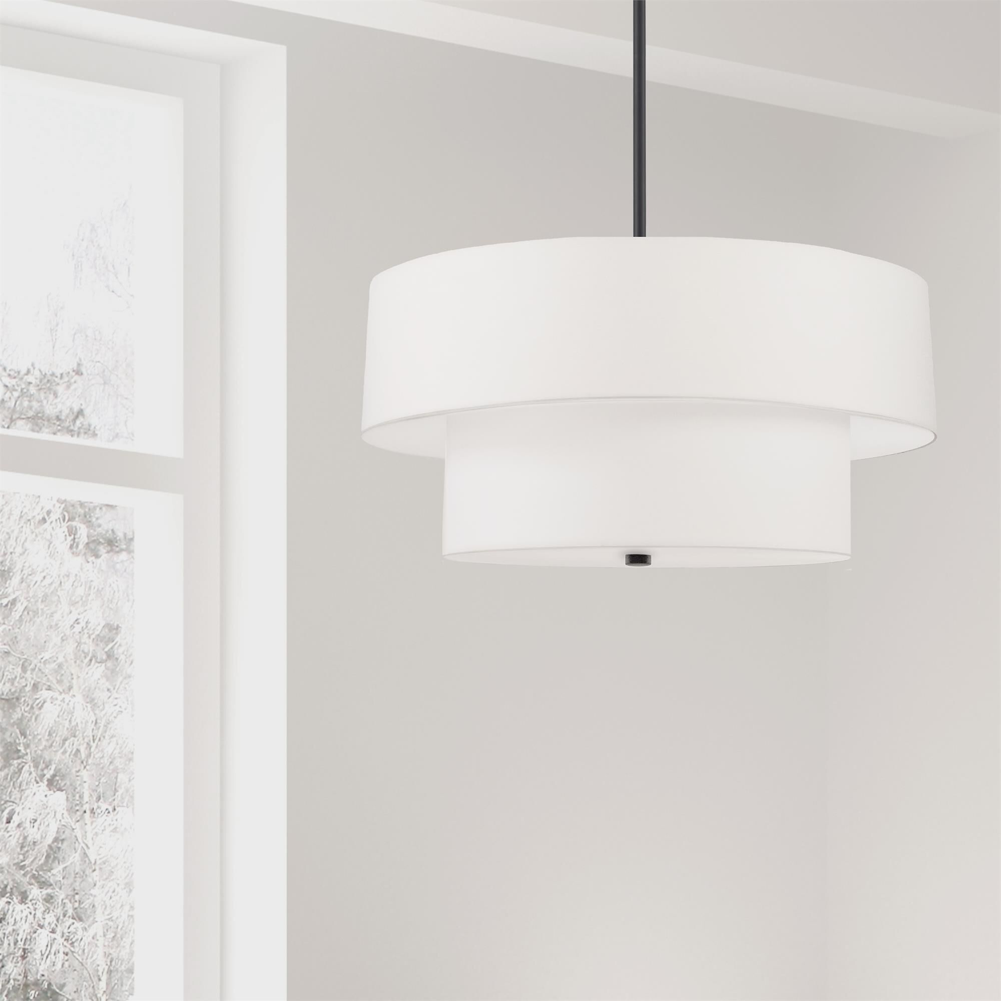 Everly 20 Inch Large Pendant by Dainolite