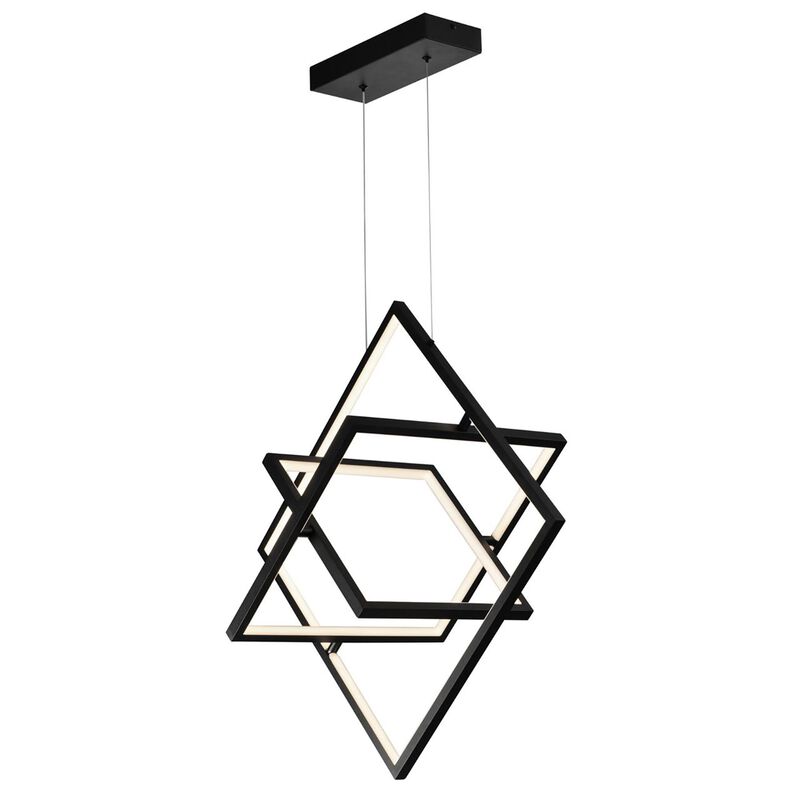 Graymar 28 Inch 3 Light LED Linear Suspension Light by Artcraft