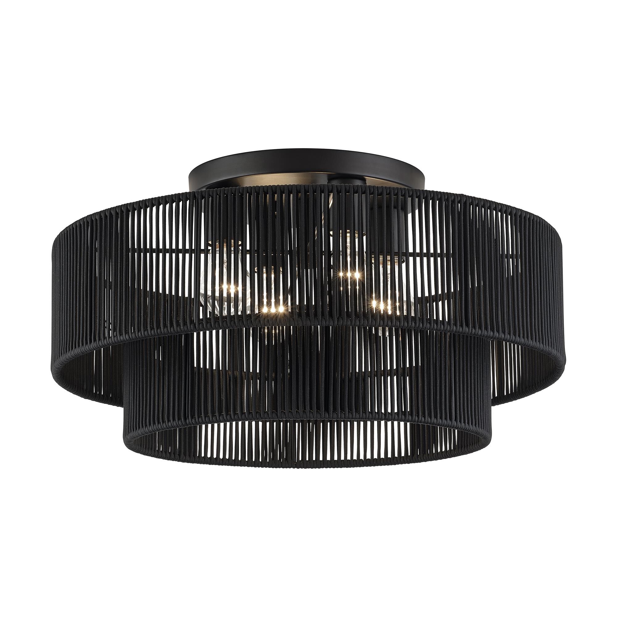 Acordia 21 Inch Semi Flush Mount by Livex Lighting